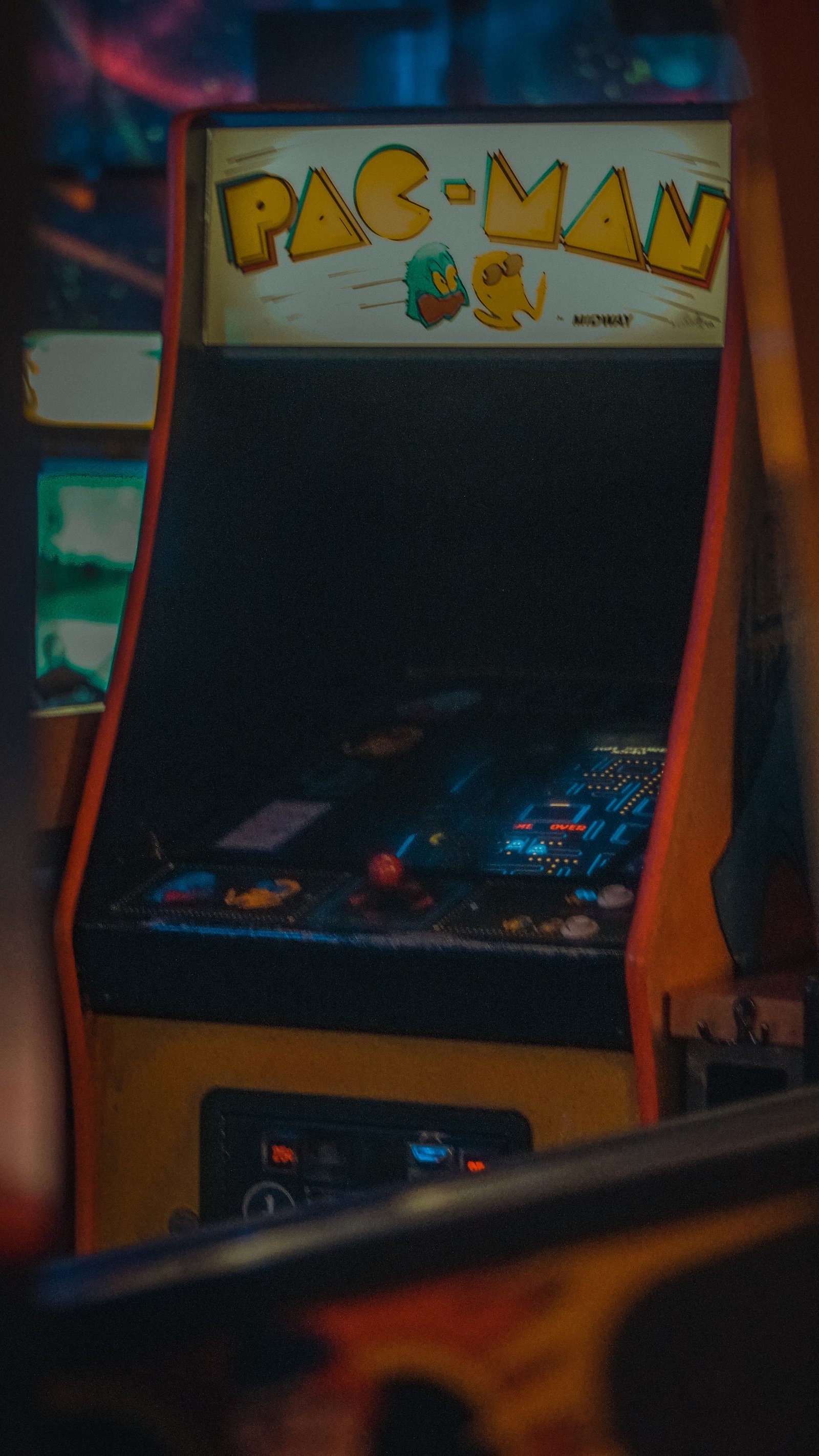 Pac Man Arcade Cabinet